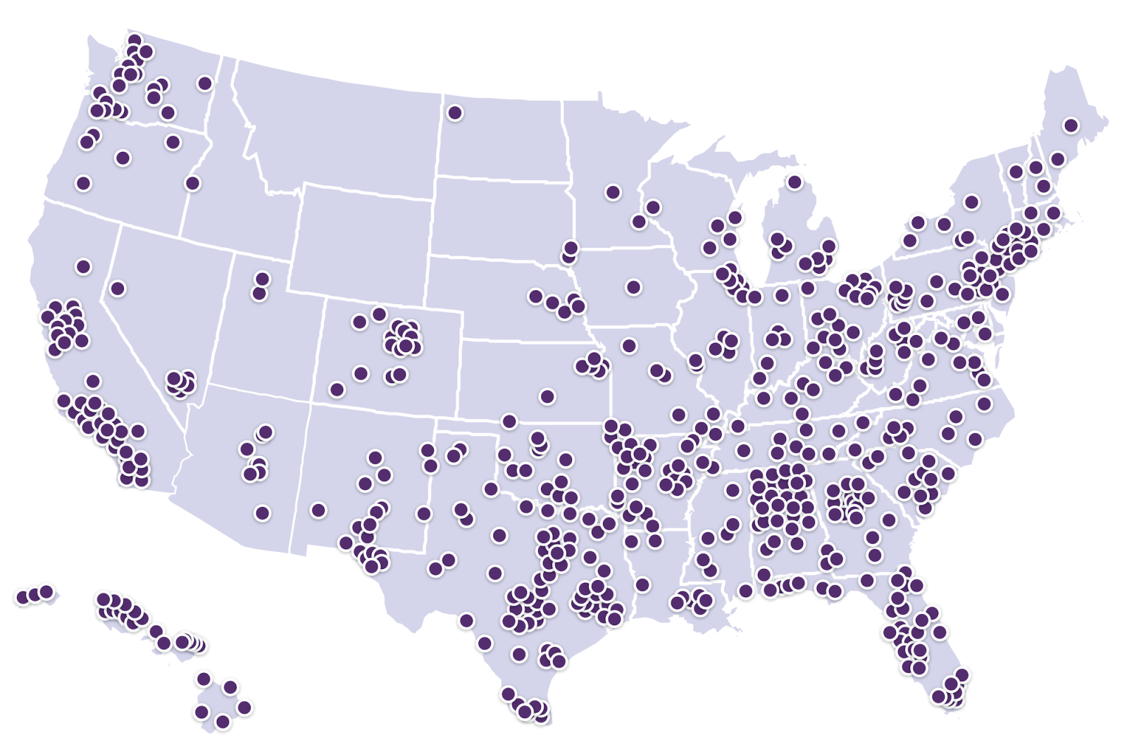 Partner schools across the U.S.